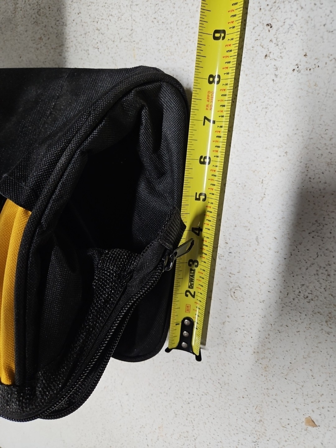 DEWALT N037466 13 inch Ballistic Contractor Tool Bag with Runners