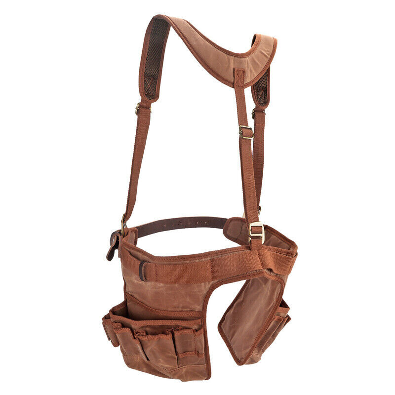 Work Framing Tool Belt Suspender Pouch Electrician Carpenter Vest Pocket