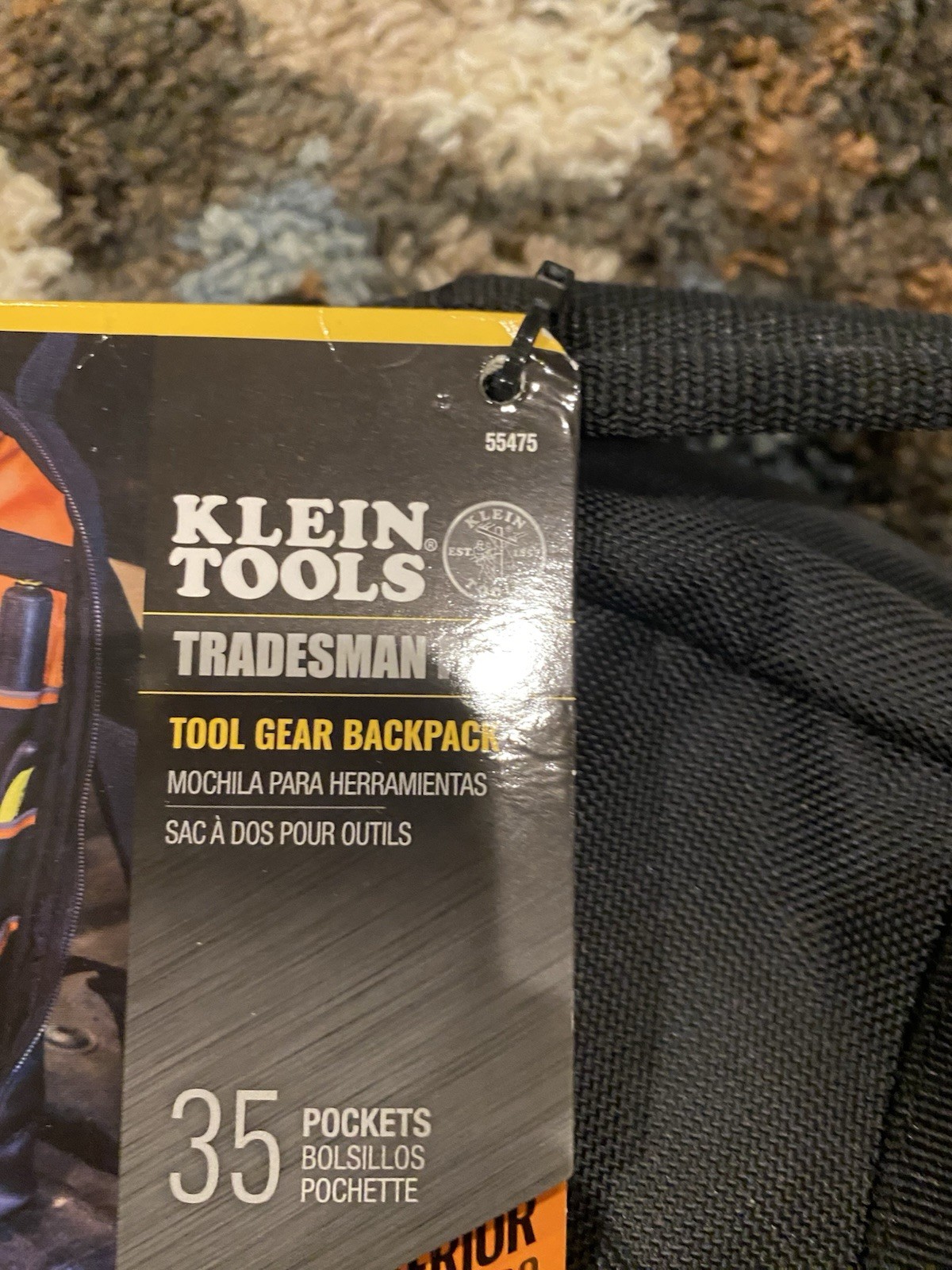 Klein Tools 55475 Tool Bag Backpack Tradesman Pro Tool Organizer