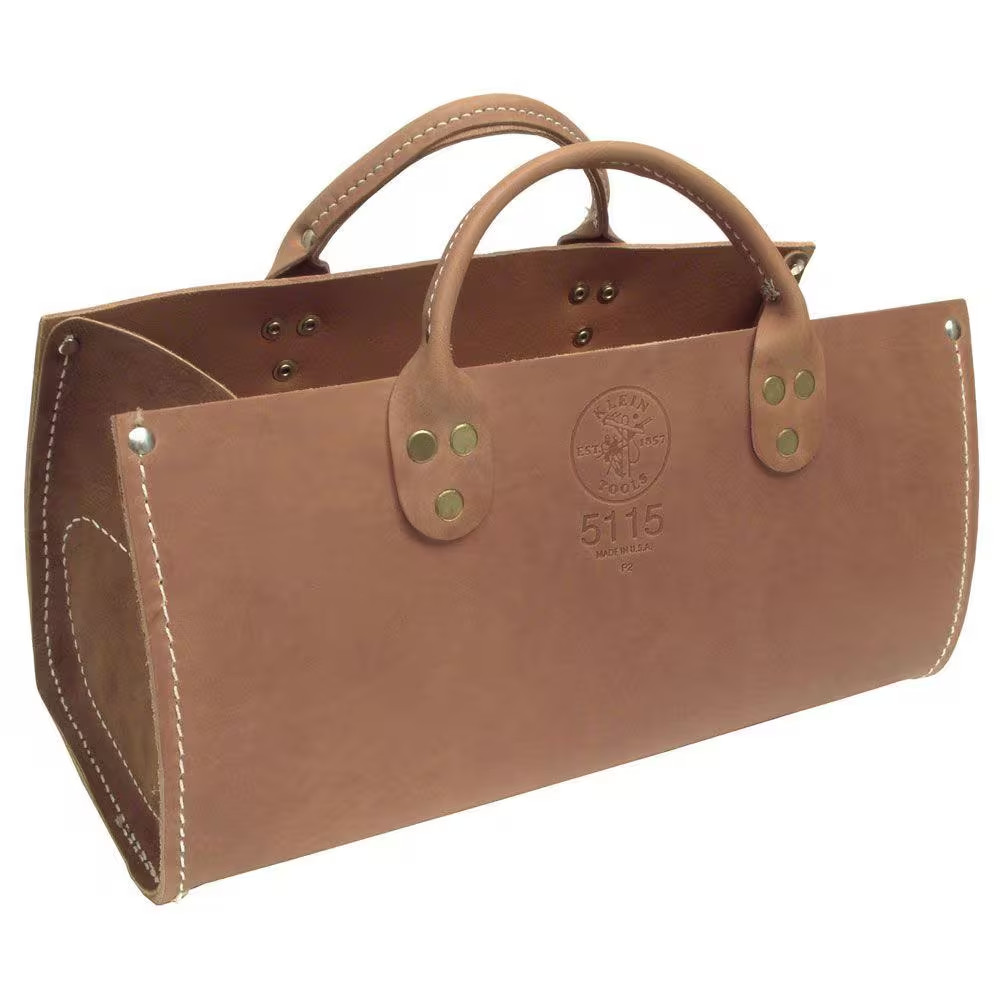7 In. Leather Tool Bag