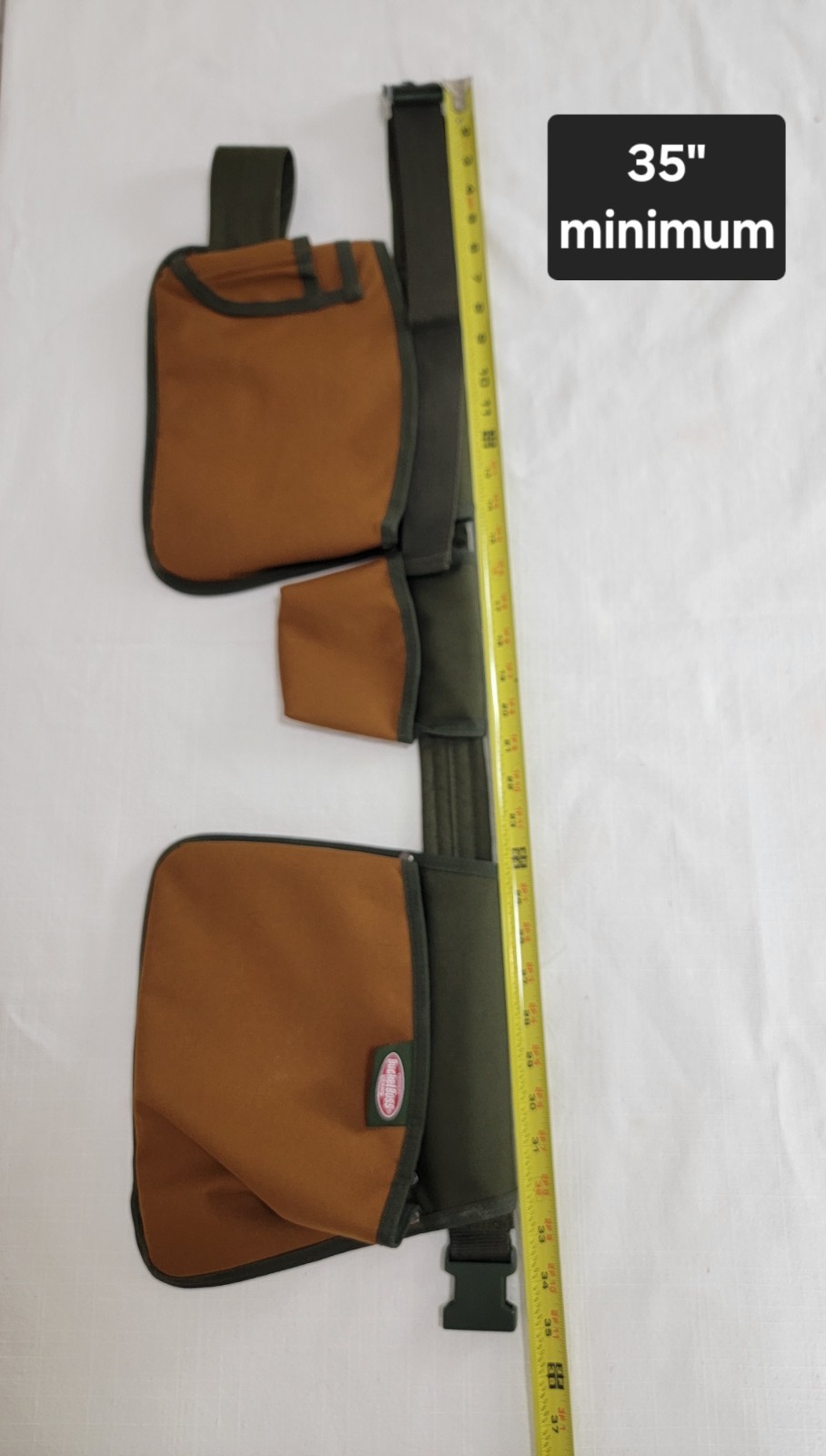New Vintage Bucket Boss Fiskars Brand Handyman Tool Belt Pouch 90s Original NOS