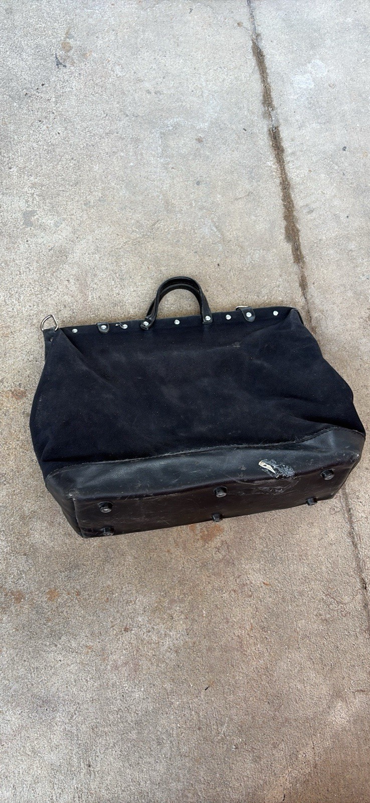 Klein Tools 5102-18SP 18 in Black Canvas Tool Bag Tote with Handle