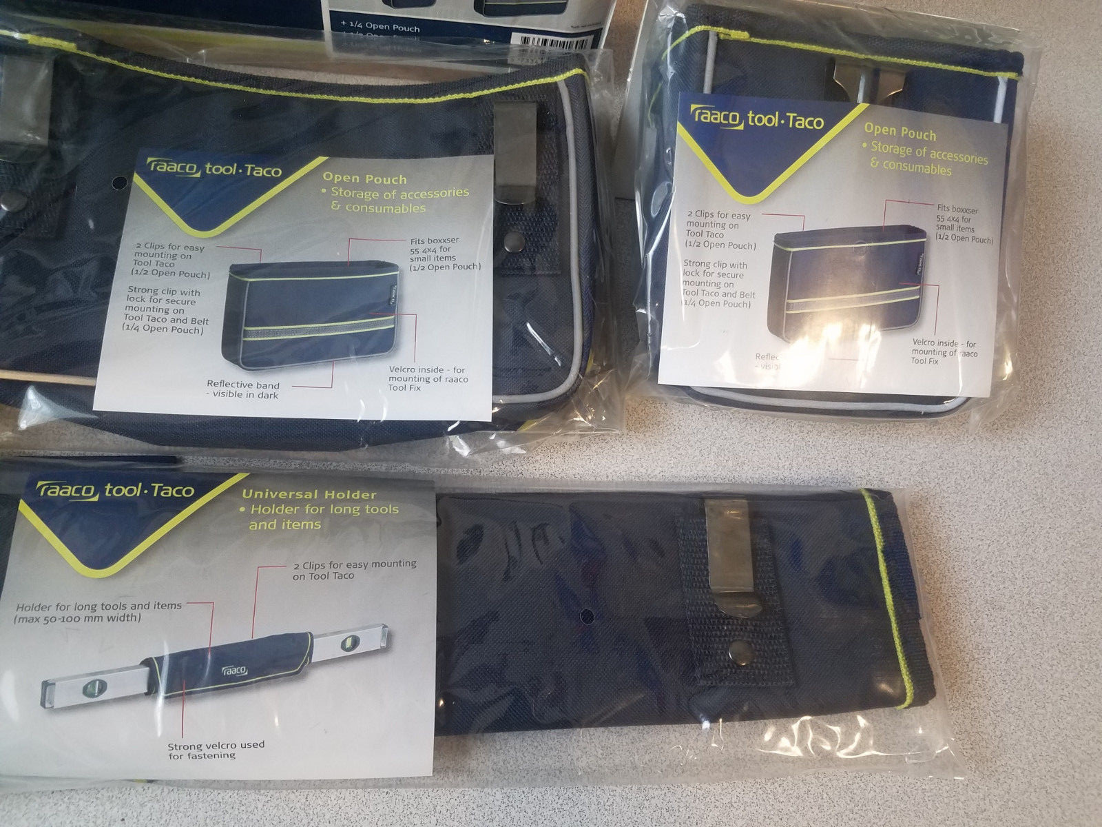 RAACO TOOLTACO 20″ OPEN TOP TOOLBOX WITH LOTS OF EXTRAS- NEW! RETAIL $159