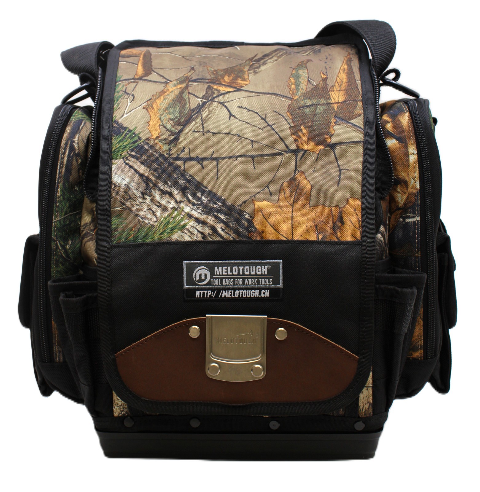 MELOTOUGH Heavy Duty Tool Bag with Multi Pockets for Work Gear