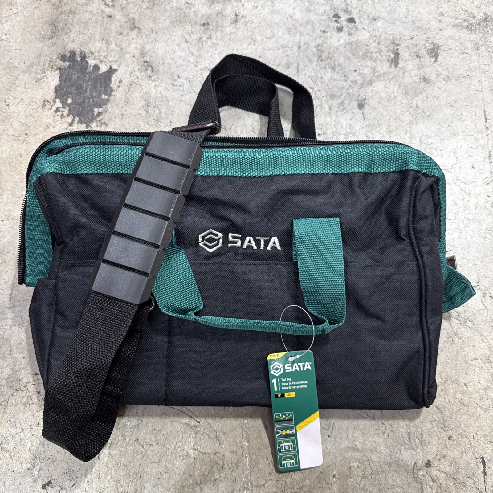 Sata 13″ Portable Tool Bag With Pockets / Waterproof With Shoulder Straps