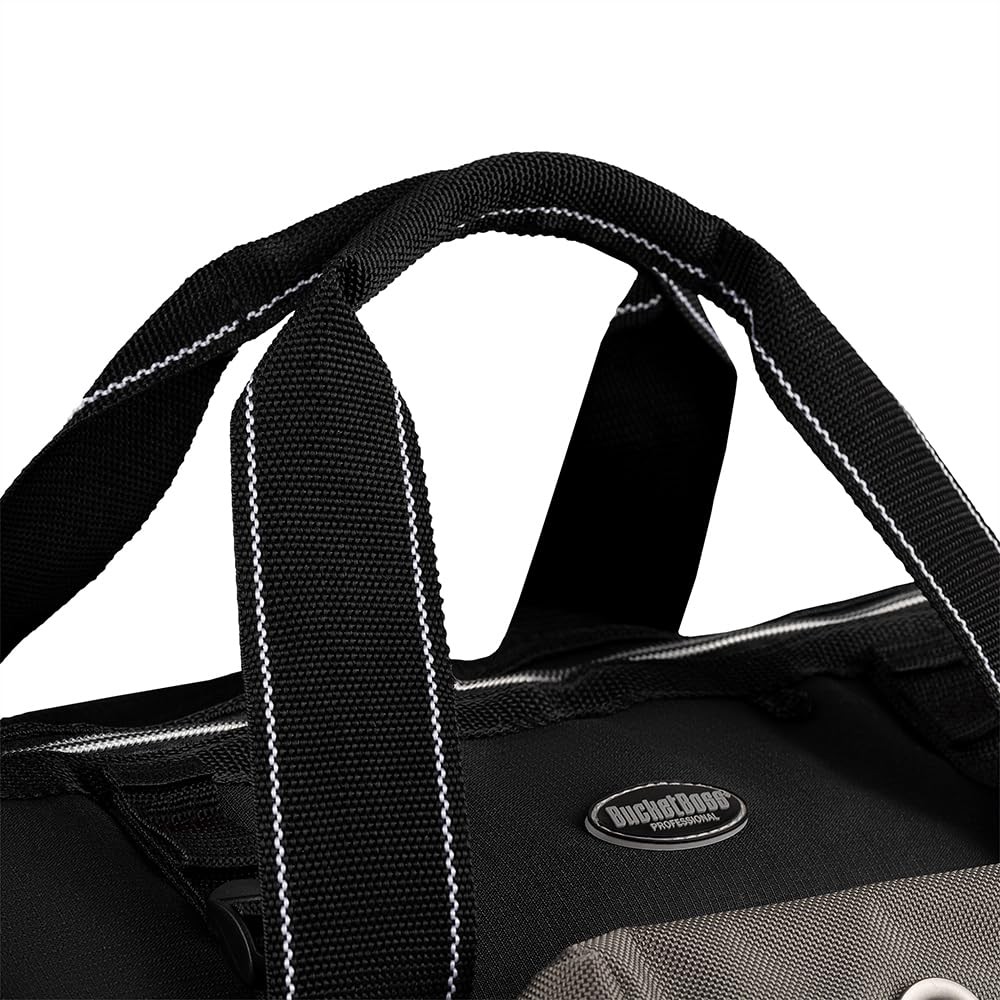Extreme Big Daddy Tool Bag in Grey, 65024, Black|Black and gray