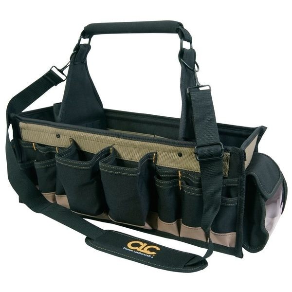 Clc Work Gear 1530 Tool Tote, Polyester, 42 Pockets, Black, 15″ Height