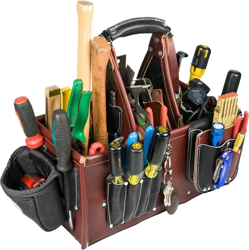 Occidental Leather Stronghold Master Carpenter Case Made in the USA