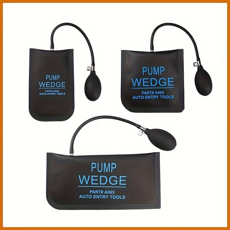 Pump Wedge Air Bag Tool – Multi-Size for Door, Window & Furniture Positioning