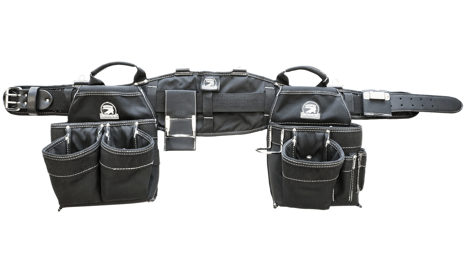 Gatorback Professional Carpenter’s Tool Belt Combo B140 Adjustable Nylon Black