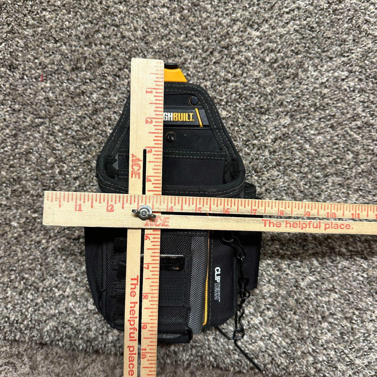 ToughBuilt Tool Belt Bag Pouch Clip Tech- Pre-owned