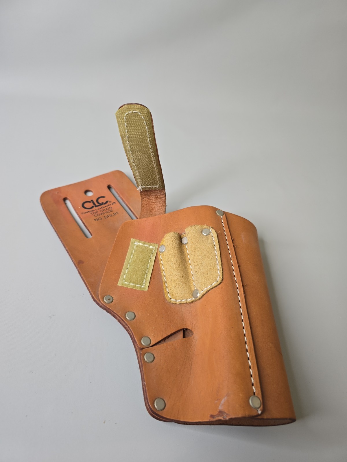 CLC Custom Leather Craft Cordless Drill Holster DRL91 Top Grain Cowhide USA