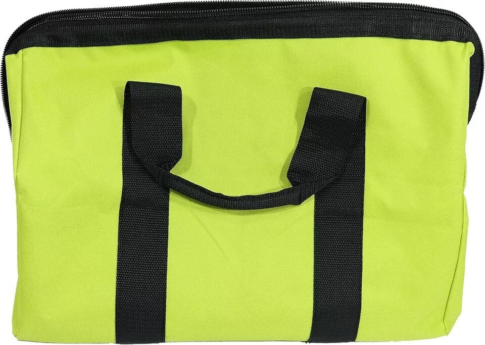 RYOBI Contractor Canvas Tool Bag Large Green Black Soft Side 903209044 NEW
