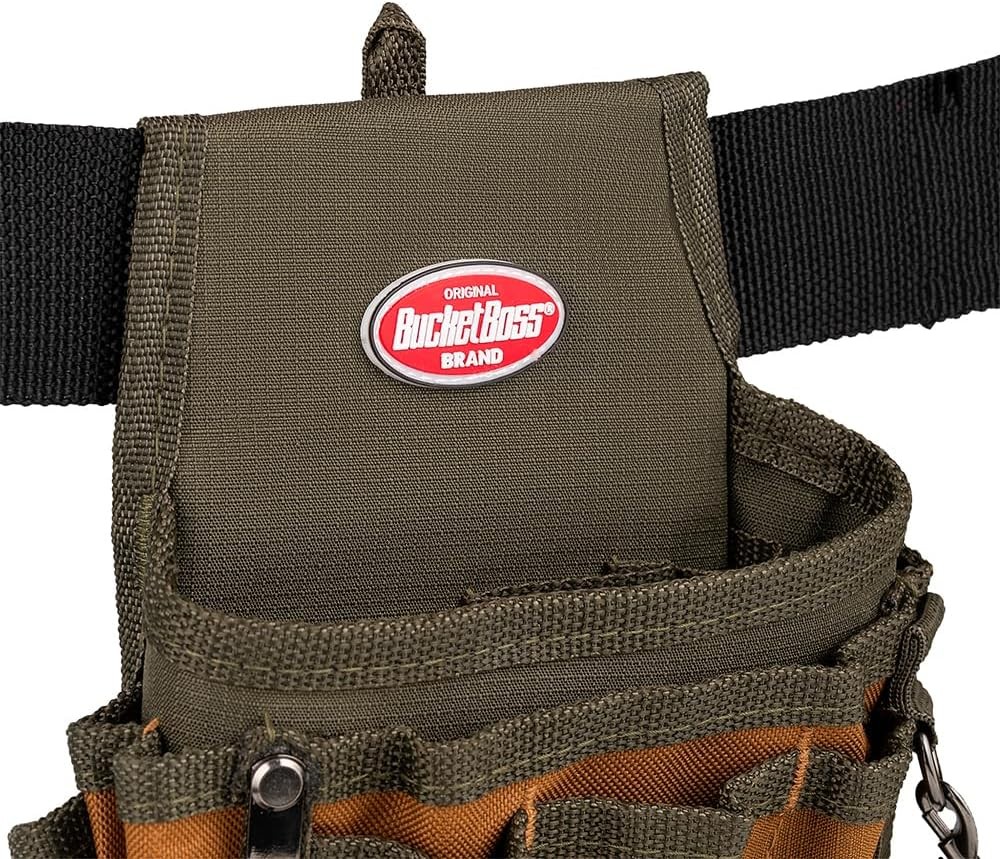 Heavy Duty Brown Tool Organizer Pouch with Flap – Original Series