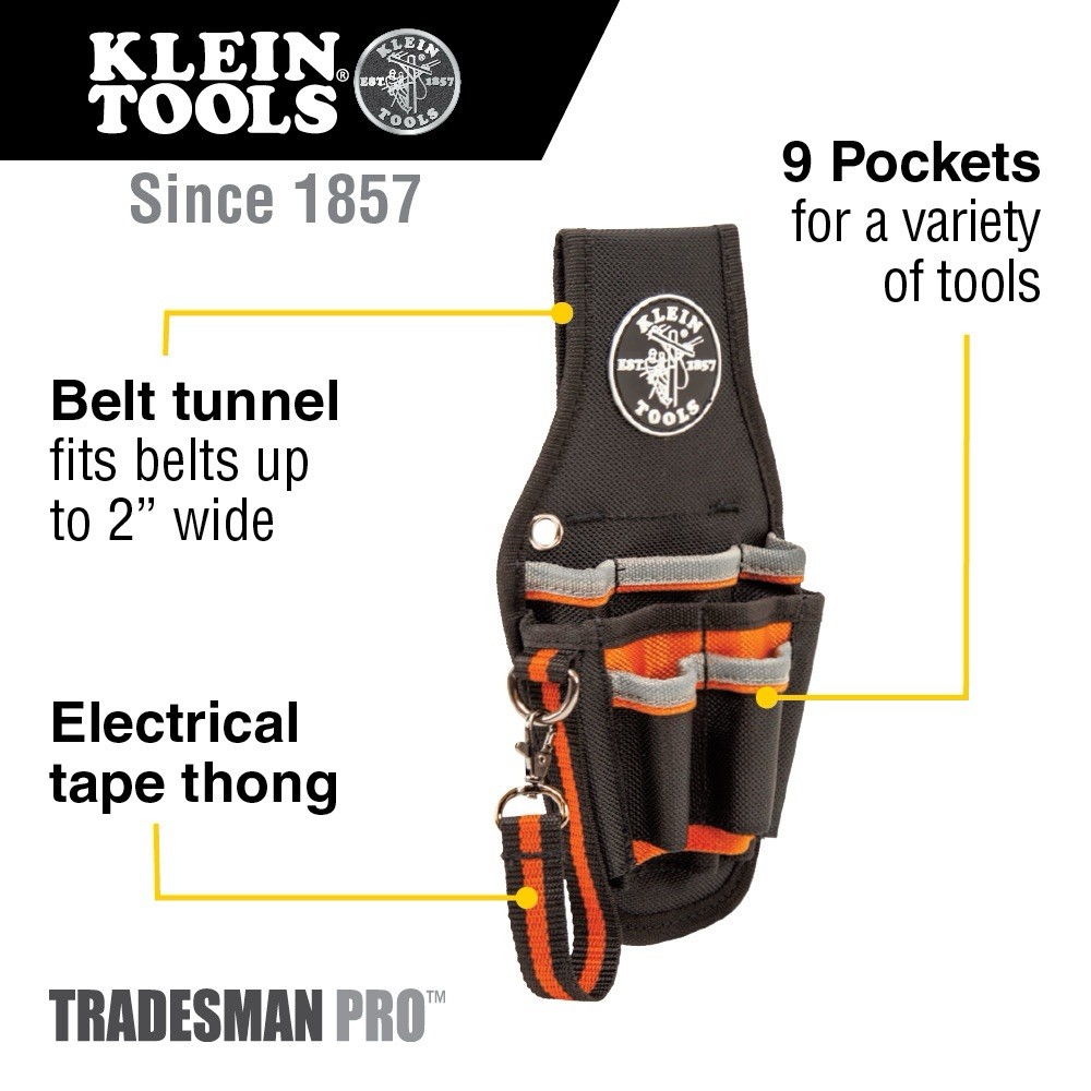 Klein Tools 5240 Tradesman Pro™ Maintenance Tool Pouch