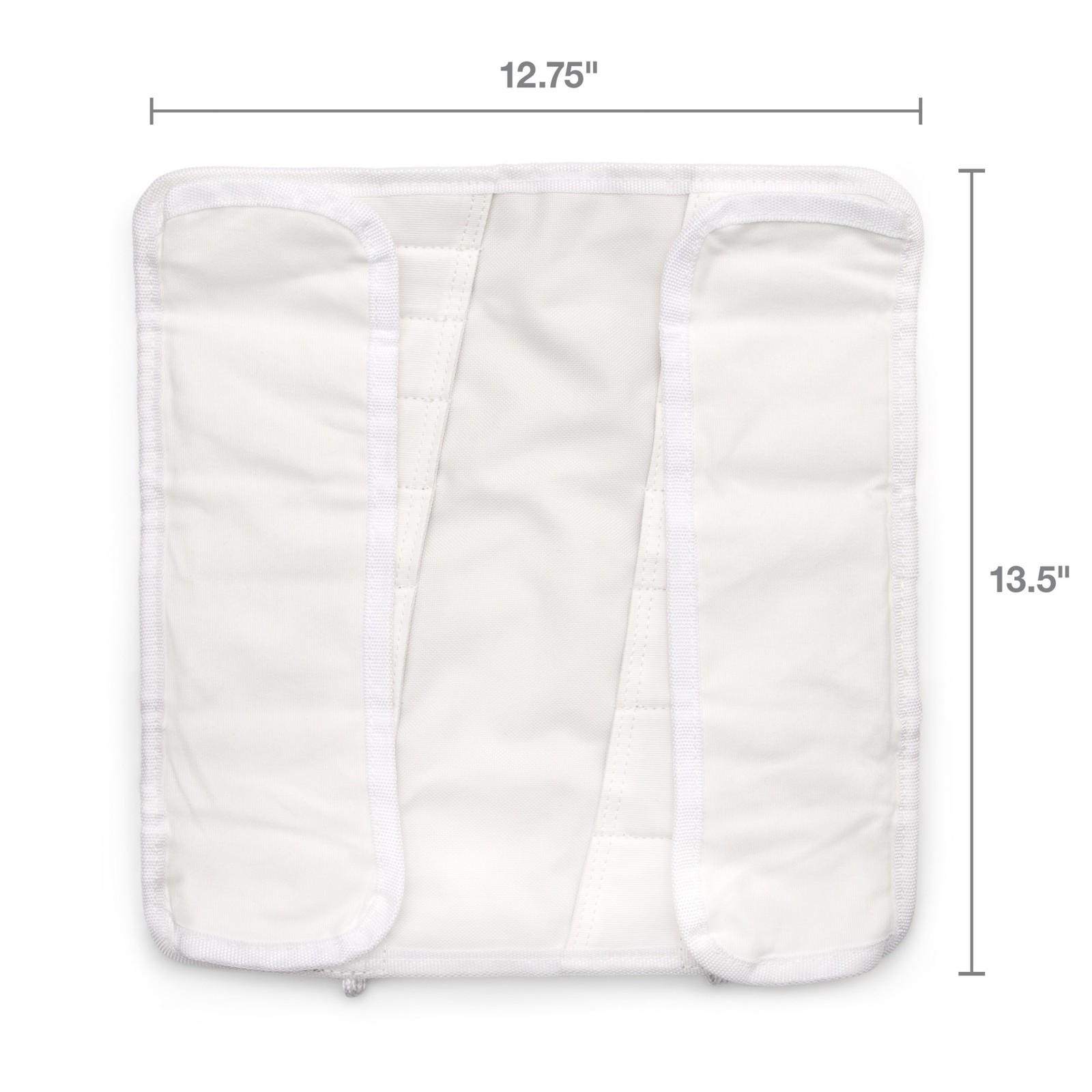Tool Paint Brush Roll 16 Compartment Small White Dickies 57046