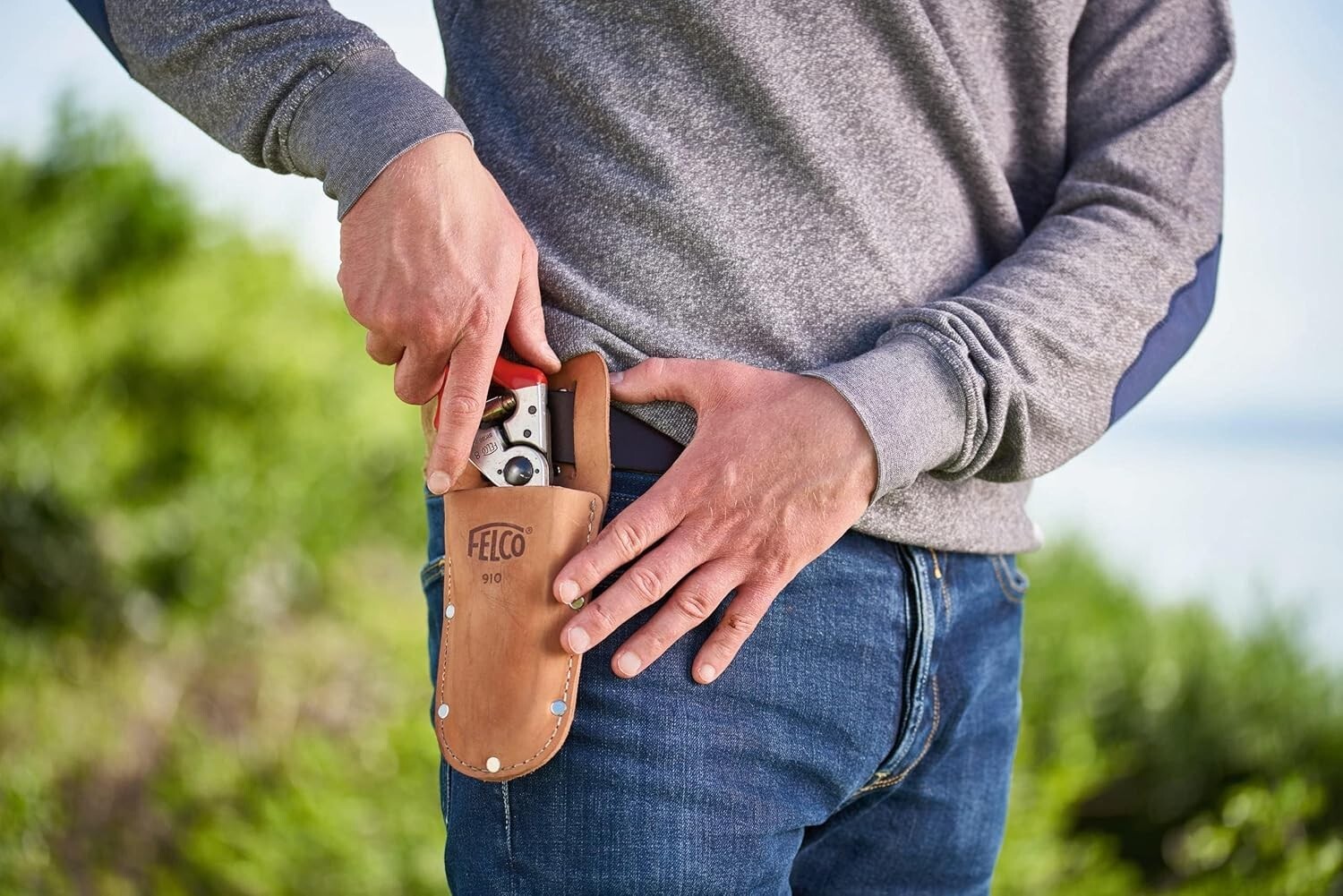 Leather Holster Tool Pouch Pruning Shears Construction/Utility Tools 26x16x12 cm