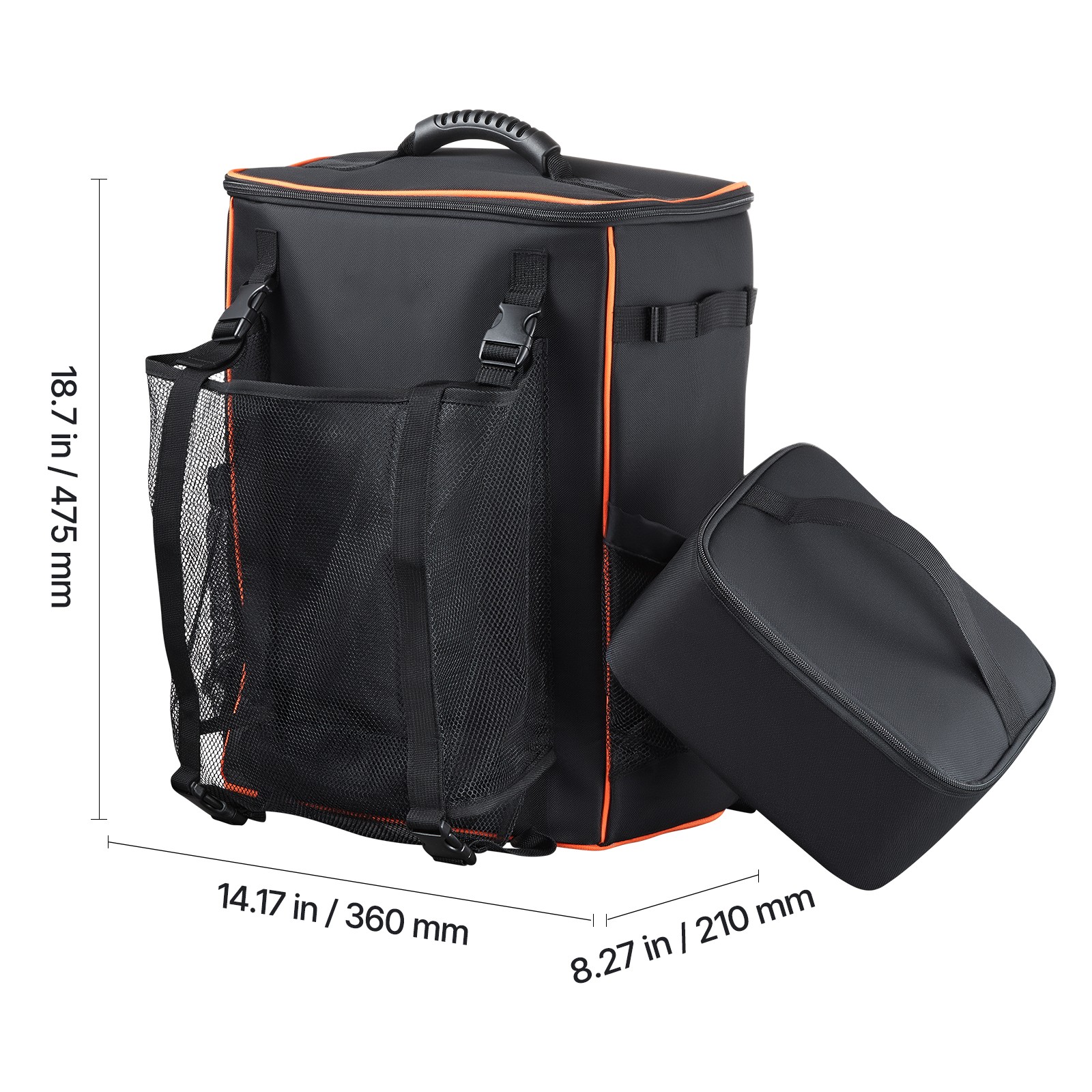 35.6L Welding Backpack 600D Polyester Welder Backpack for Tools and Helmet