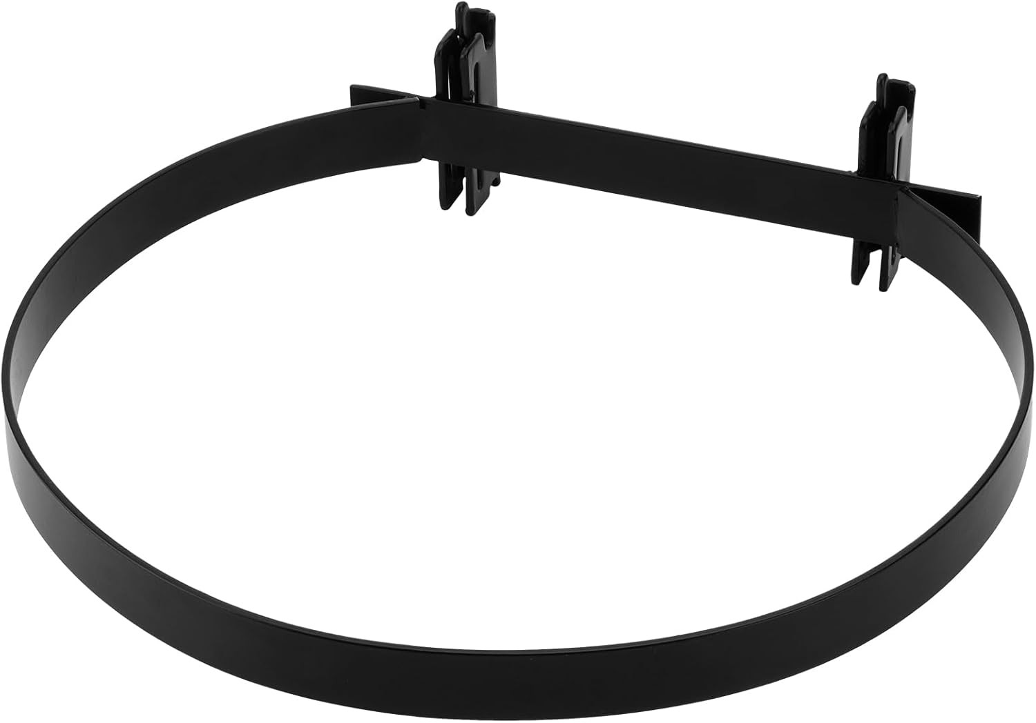 E-Track Bucket Holder for 5 Gallon Buckets, Heavy Duty Steel Track Pack of 2