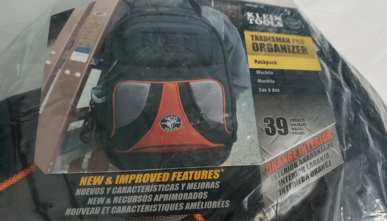 Klein Tools Tradesman Pro Organizer Backpack 55421BP-14 2014 Version