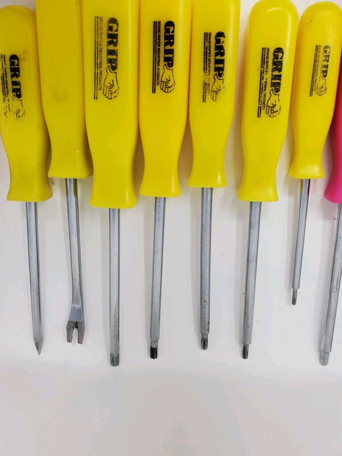 GRIP Grand Rapids Industrial Product Hand Tools Lot Screw Driver Nut Driver Torx