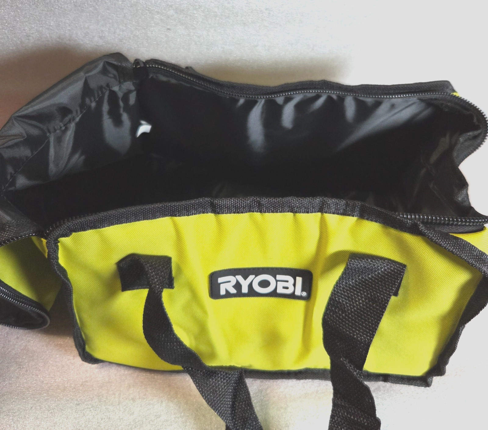 Ryobi Tool Bag Storage 12X8X8 Inches Zippered 903209066