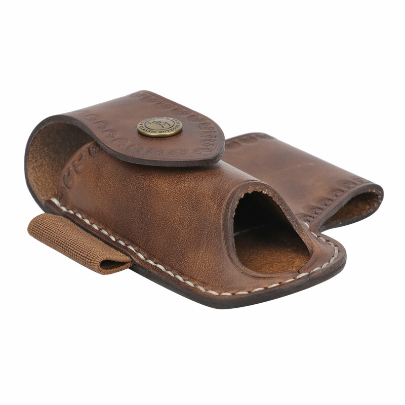 TOURBON 3-in-1 Leather Knife EDC Pliers Belt Pouch Camping Tool Clip Sheath US