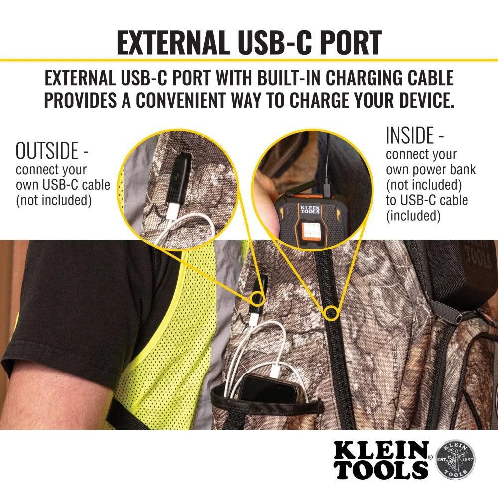Klein Tools Tradesman Pro Xl Camo Backpack