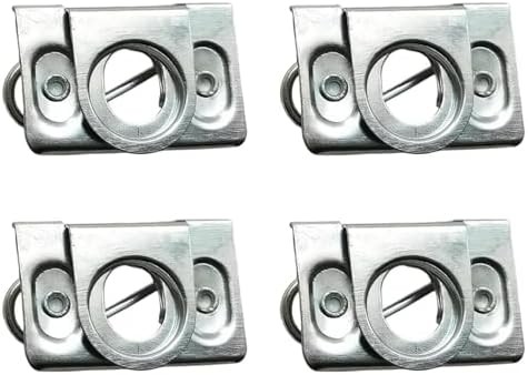Ball Head 1/4 Turn Set Saddlebag Bail Mount Receptacles for Harley Davidson | Fi