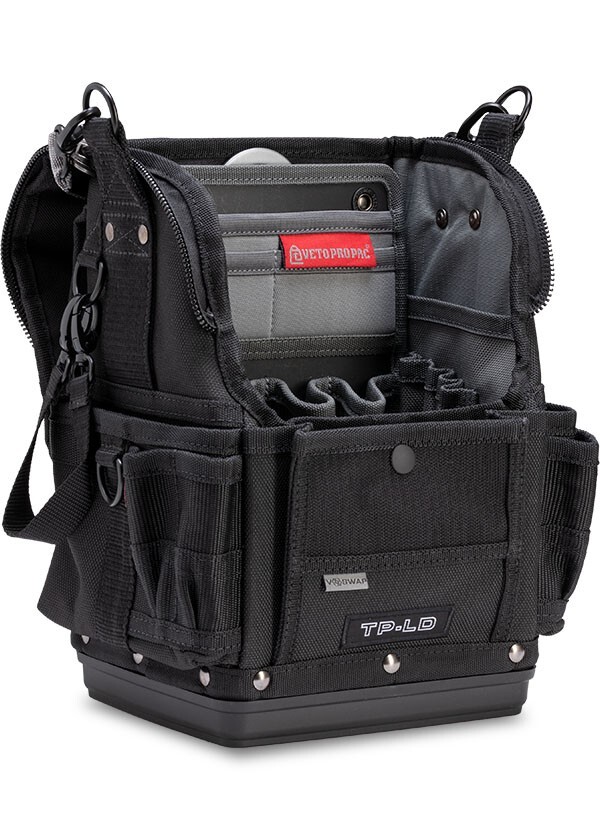 Veto Pro Pac TP-LD BLACKOUT Large Compact Tech Tool & Meter Pouch, VPP10746