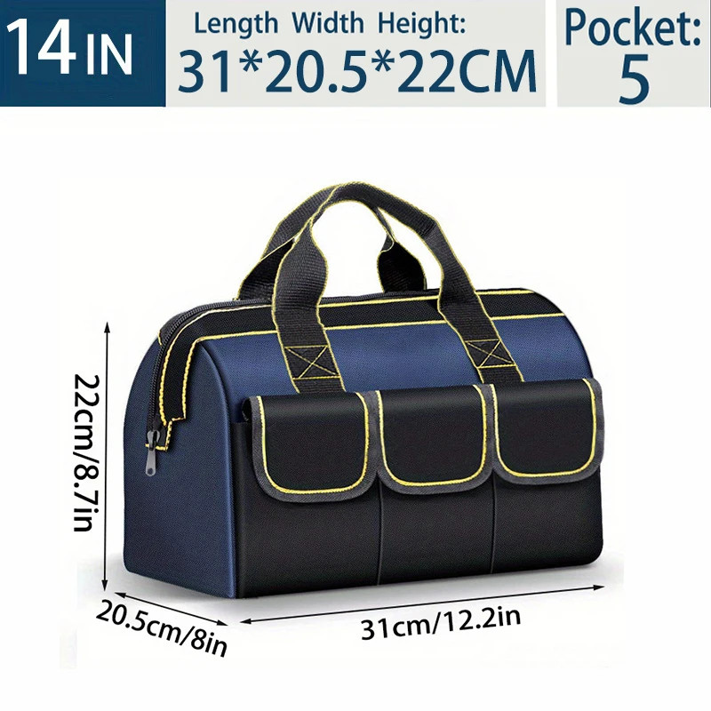Multifunctional 13in-23inch Tool Bag Thicken big Capacity Waterproof Wear-Resist