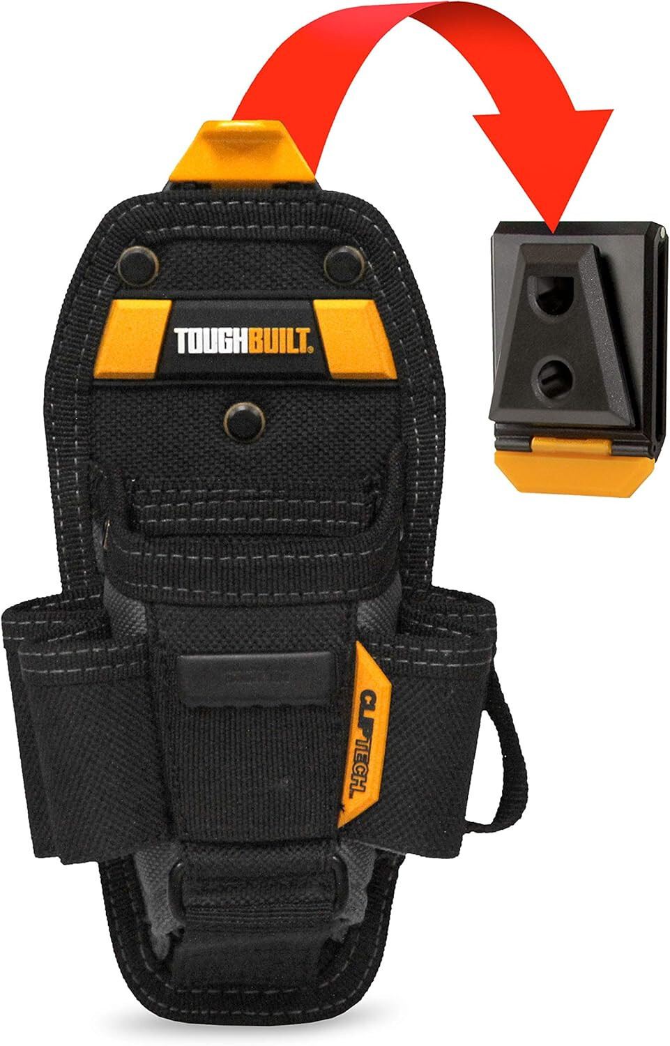 TOUGHBUILT TB-CT-36-M7 Technician 7-Pocket Pouch Electrician Tool Utility Bag
