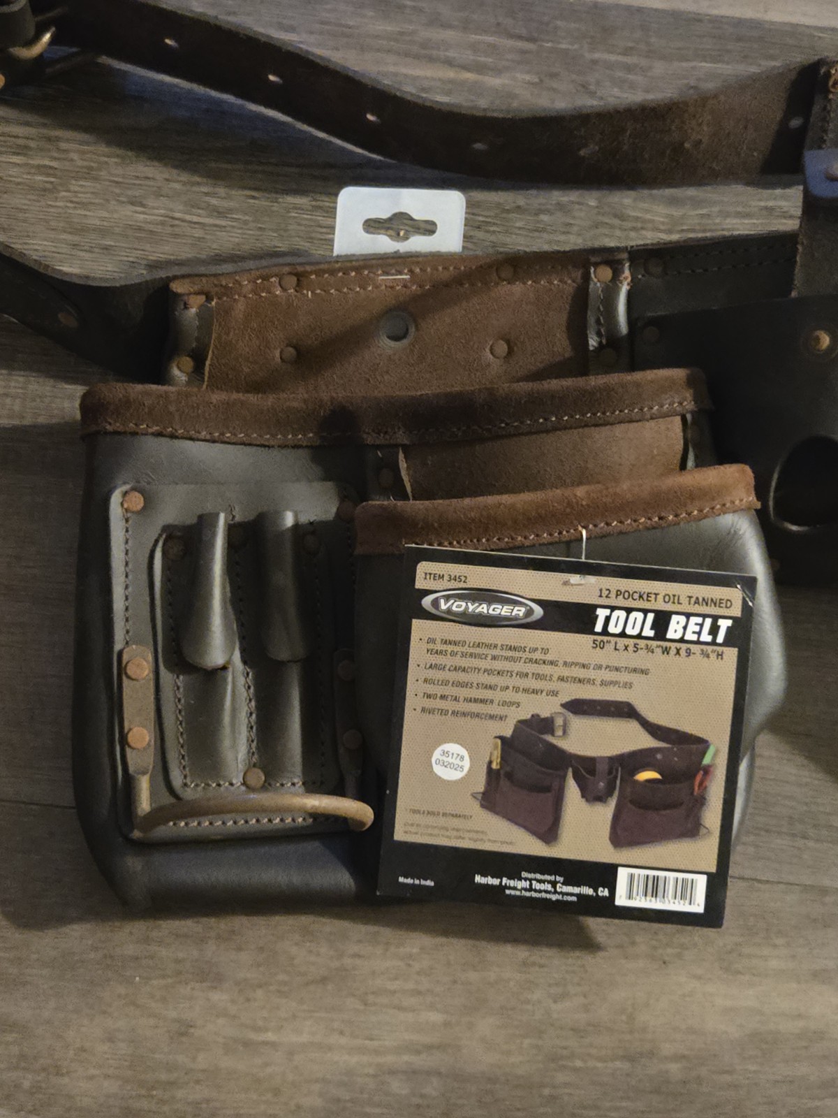 NEW Voyager 18 Pocket Heavy Duty Tool Belt 63294