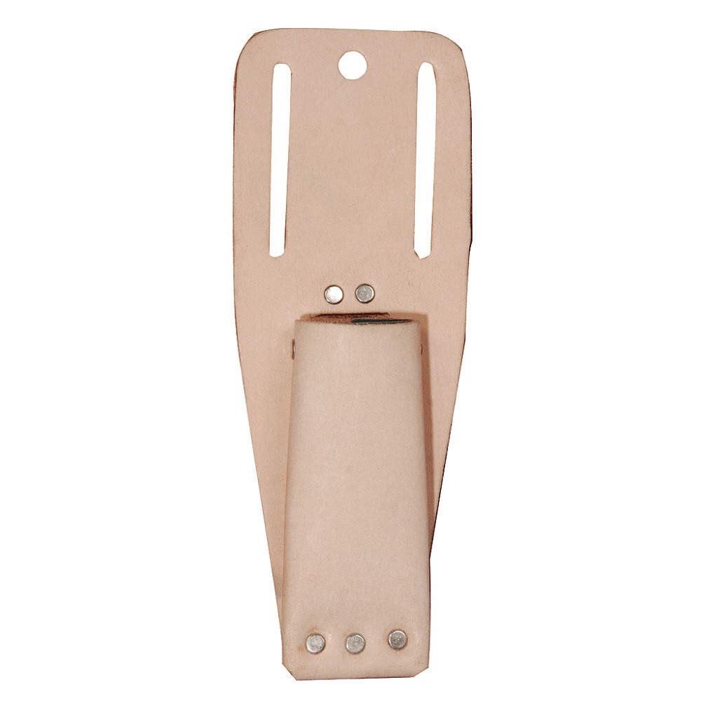 WESTWARD 13T122 Tan,Tool Sheath,Leather 13T122