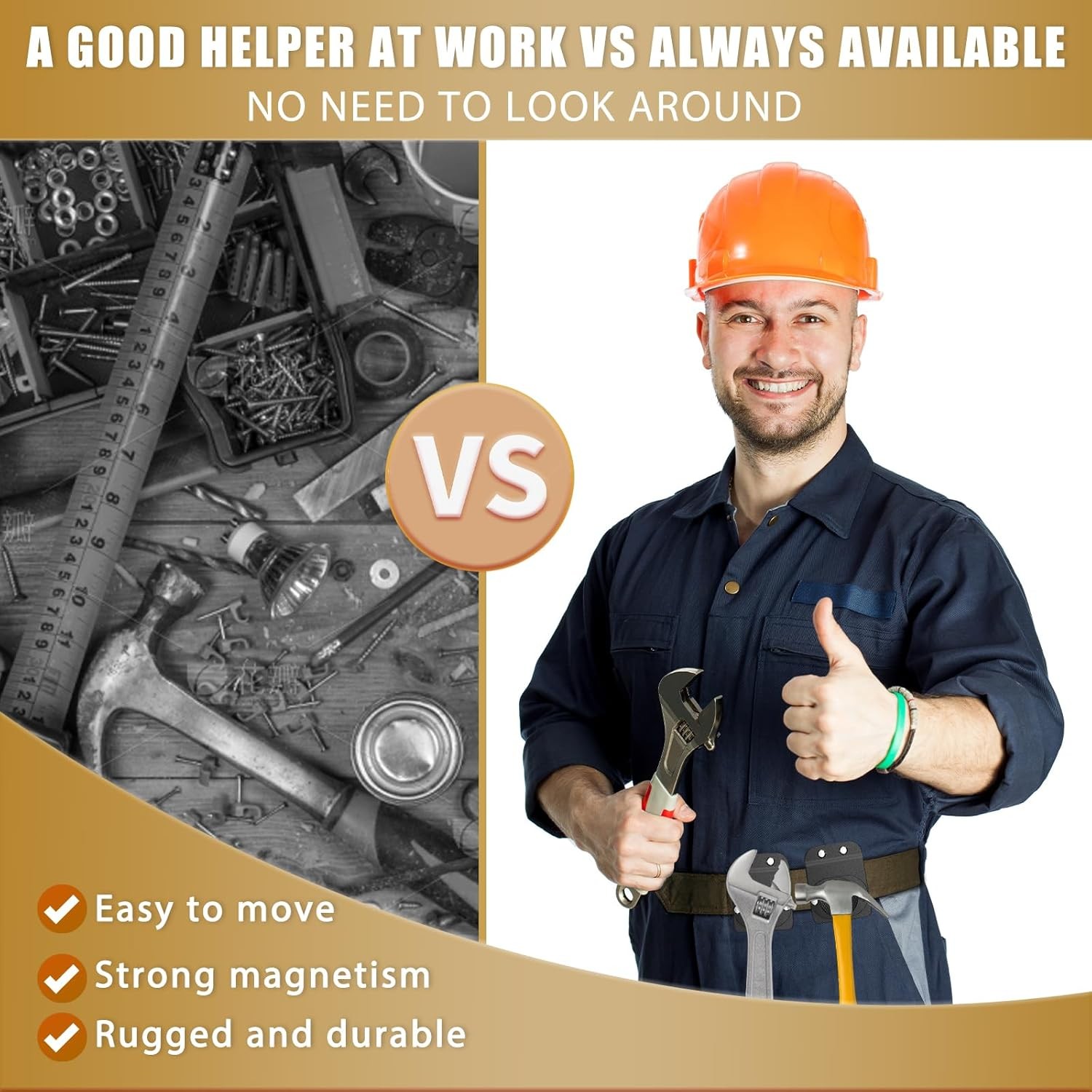 Magnetic Tool Holder Belt Clip Strong Neodymium Magnet Tool Holster Clip