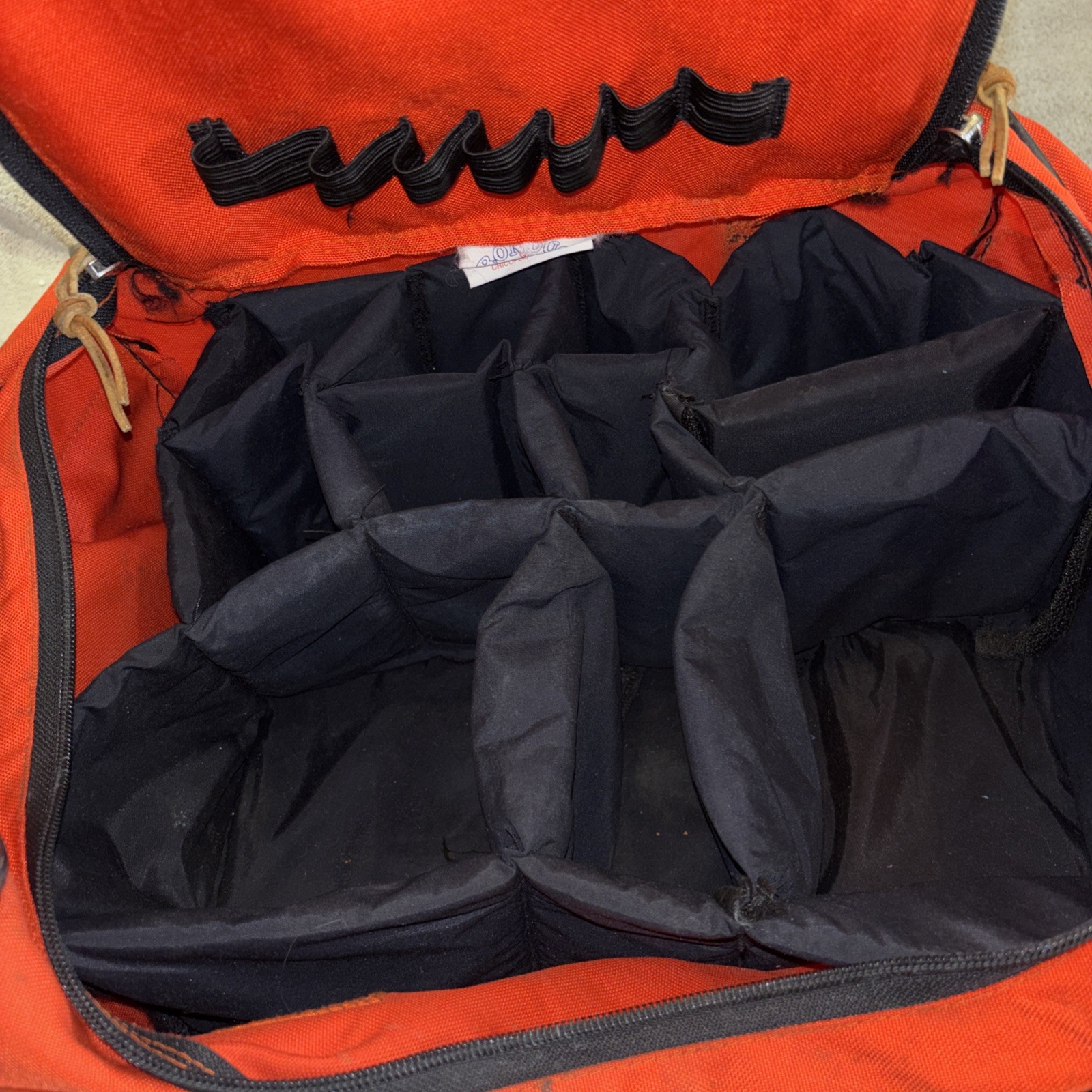 EMI 867 Pro Response Basic Bag, 14inLx9inW, Orange HAS MARKER WRITINGS 🔥‼️