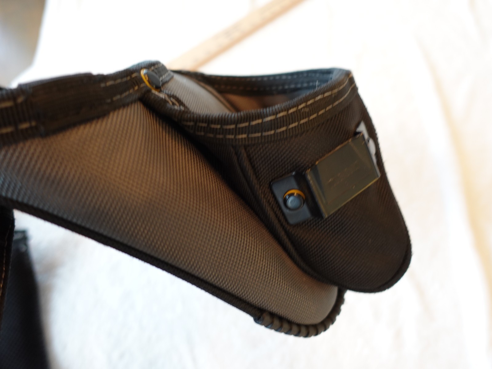 TOUGHBUILT Padded Tool Belt + 3 Utility Pouch Bags Electrician Handyman Workwear