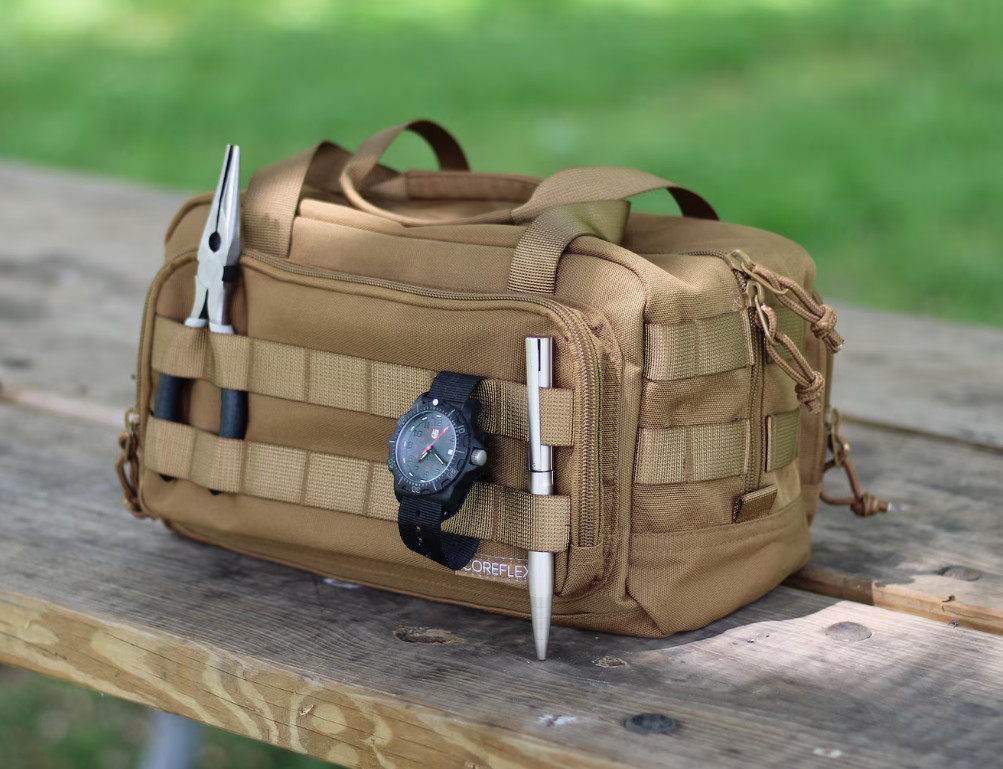12 Inch Tactical Tool Bag Heavy Duty Multi Pocket Gear Organizer 12x7x7