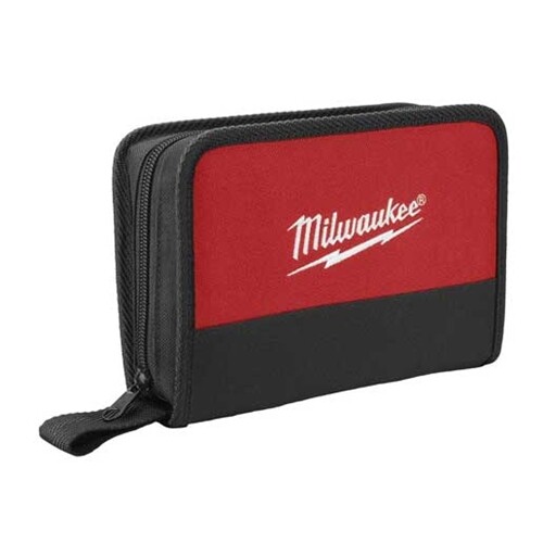 Milwaukee 48-55-0170 6″ Rugged Nylon 3 Sided Zippered Closure Accessory Case