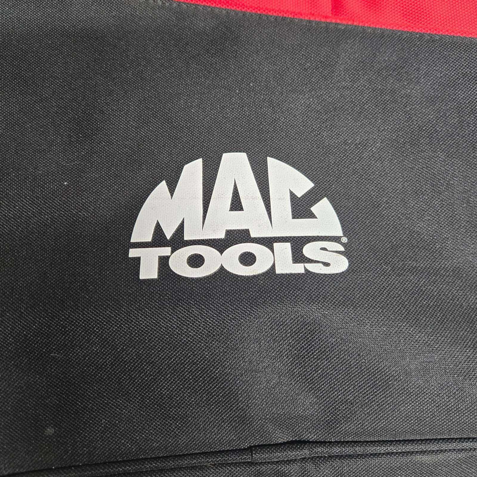 Mac Tools Laptop Case Large Red/Black Tool Bag Heavy Duty