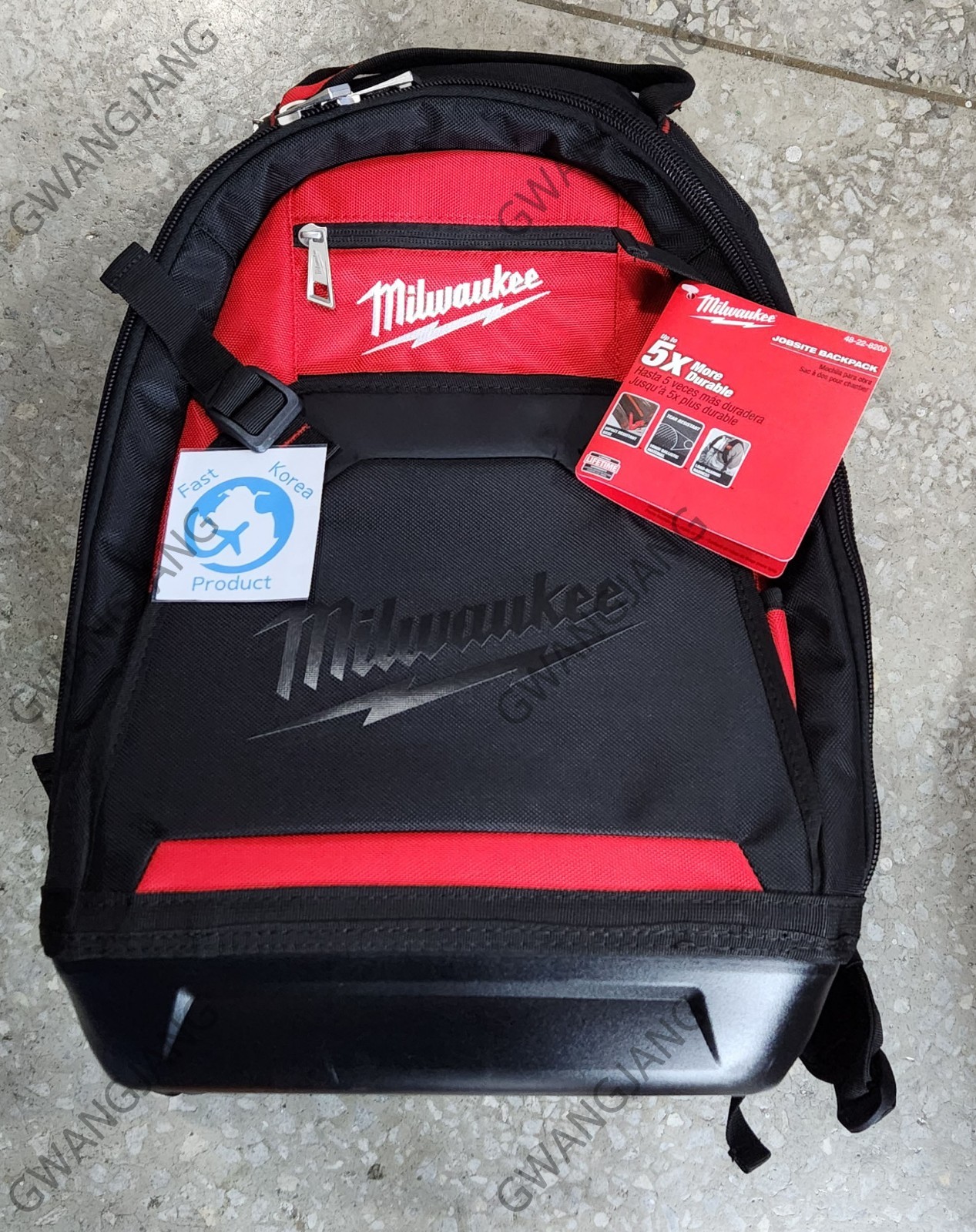 Milwaukee 48-22-8200 Durable Backpack 35 Pockets Tool Laptop Holds DIY Work