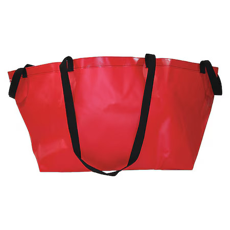 R&B Fabrications Rb-889-Rd Tote Bag, Red, Vinyl