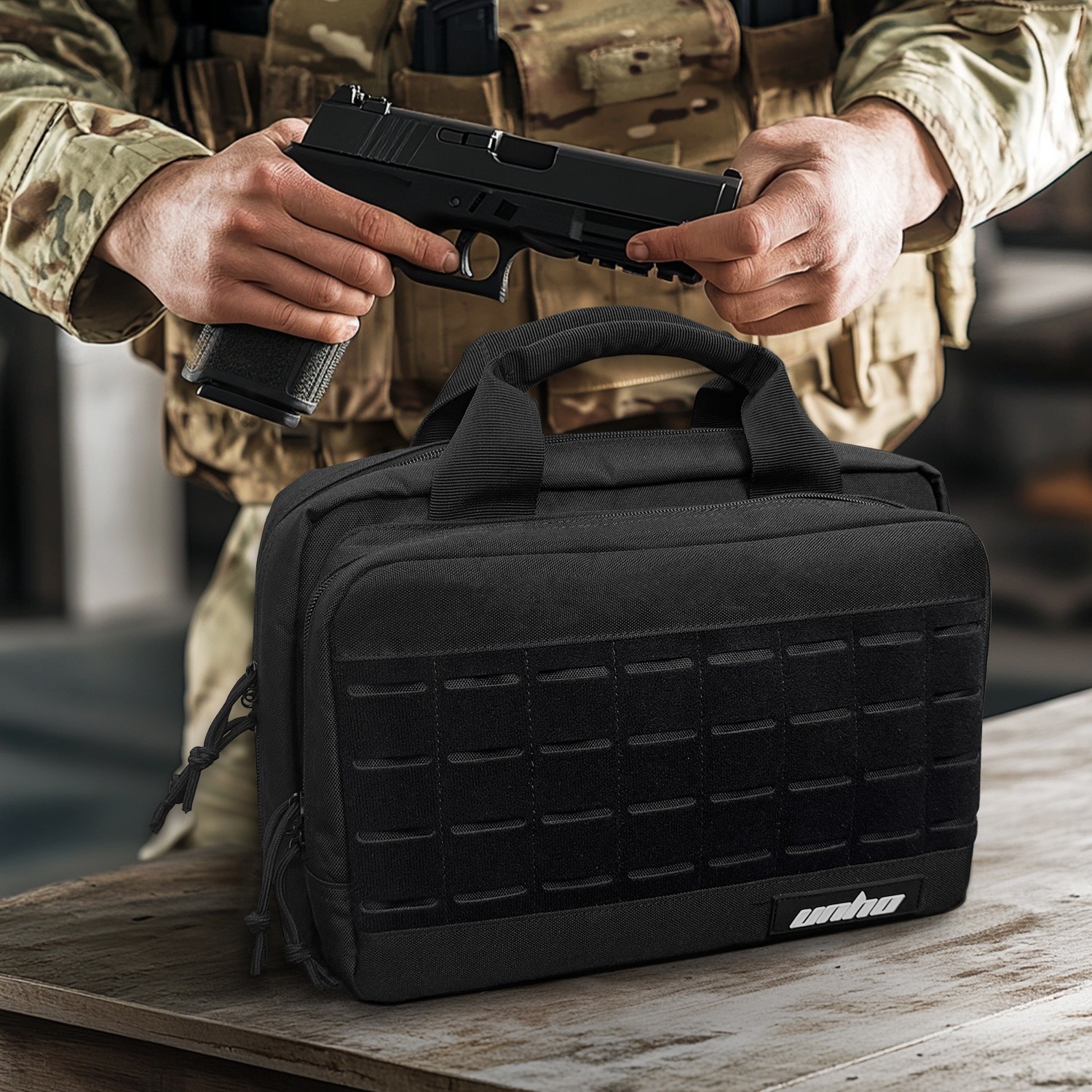 Oxford Cloth EDC Tool Bag Spacious Multi-Compartment Design for Daily Essentials