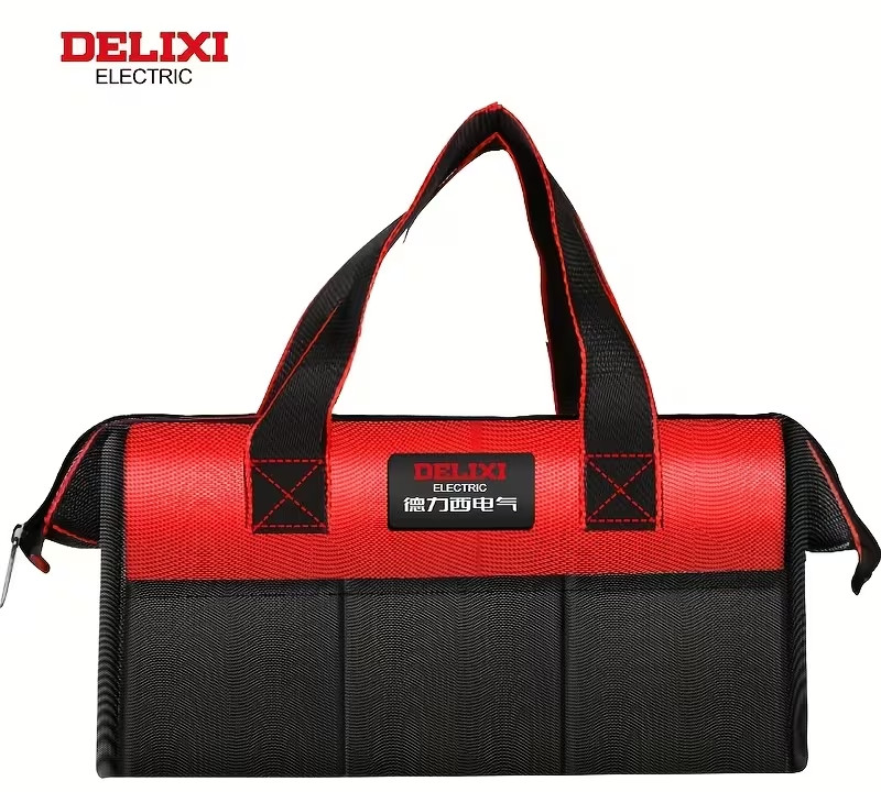 DELIXI ELECTRIC 13 Inch Multi-Function Tool Bag, Wide-Mouth – FREE SHIPPING!!!