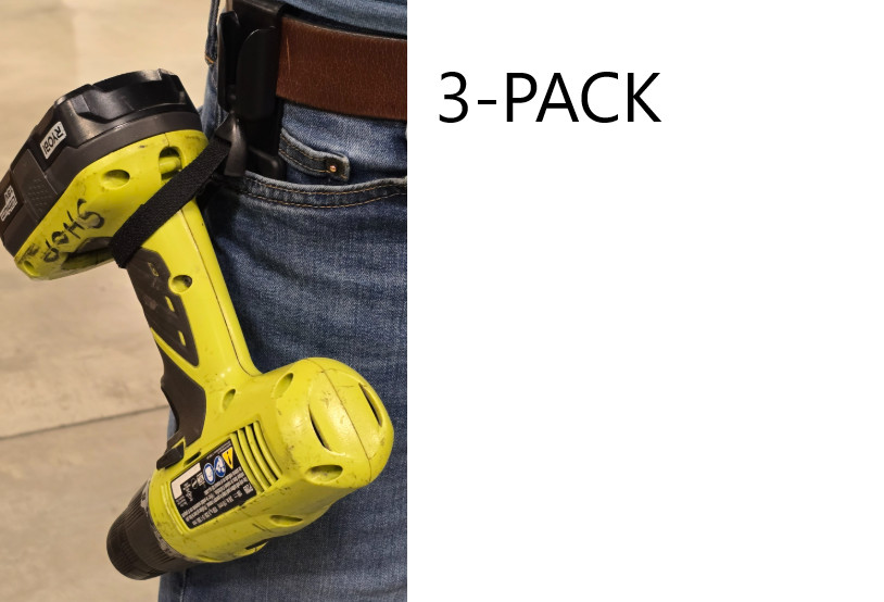 Tool Holster Portable Drill Holder (3-Pack) FREE SHIPPING
