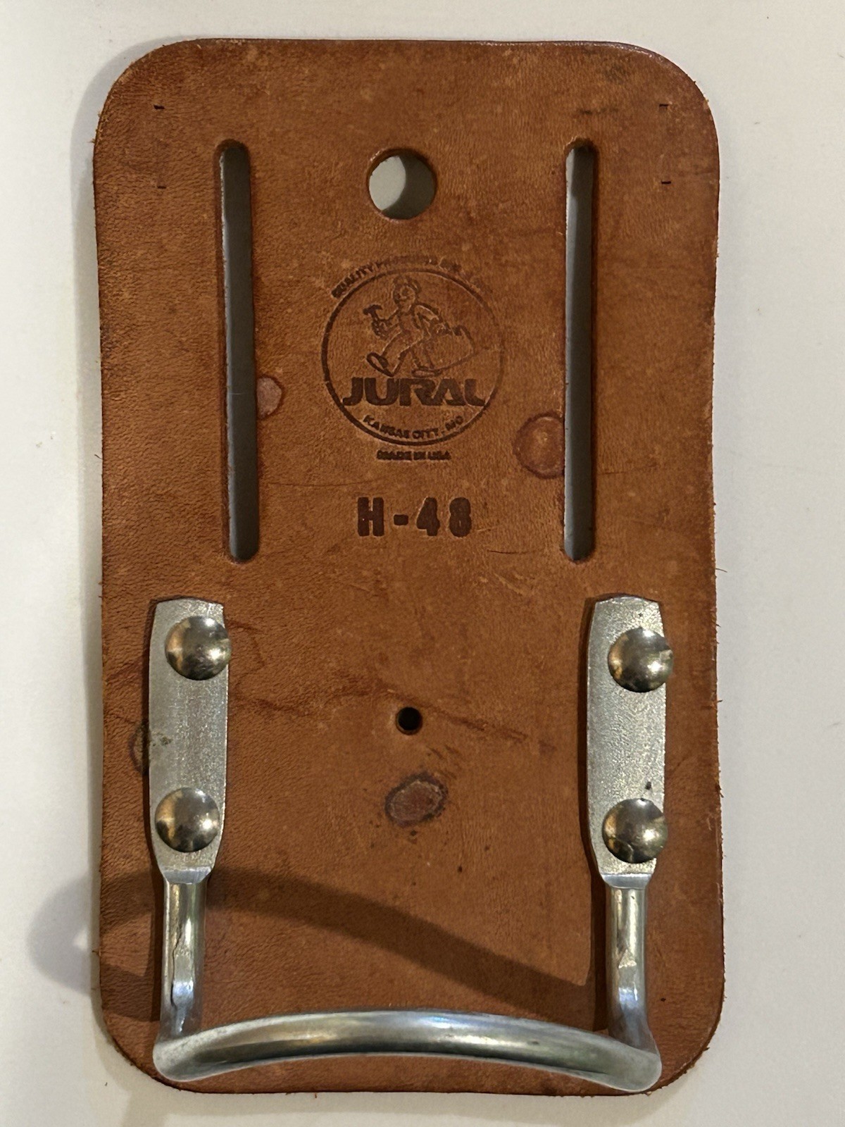 Vintage Tan Leather Hammer Holster Jural H-48
