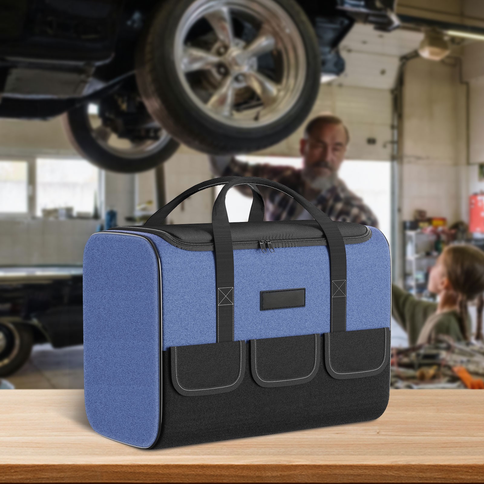 Tool Bag Heavy Duty Multifunctional Large Capacity Portable Storage Bag Outdoor