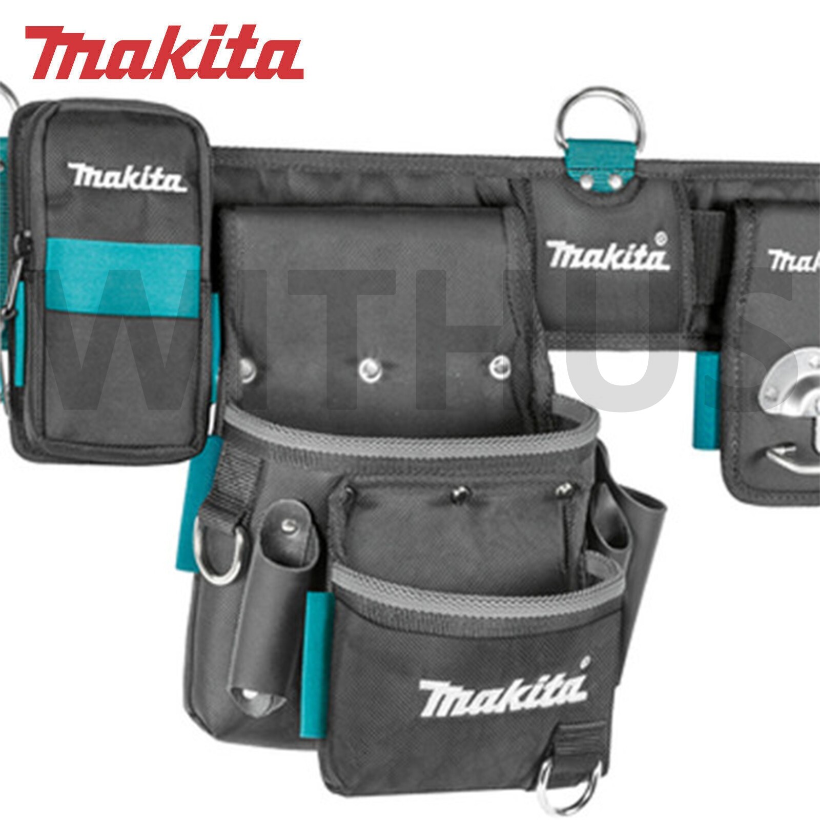 Makita E-15235 (Next of E-05175,P-71897)Ultimate Heavyweight Tool Belt Pouch Set