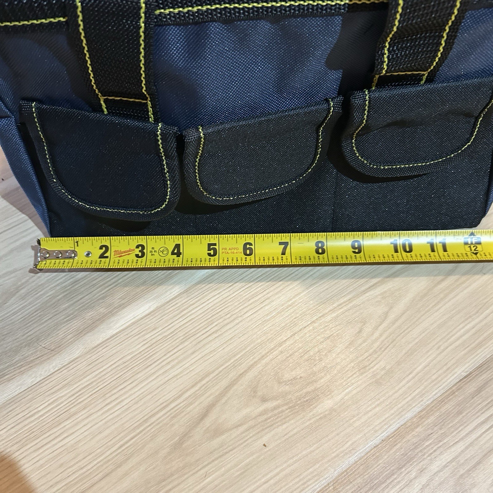Multifunctional Tool Bag Oxford Cloth Electrician Bags Waterproof w/Carry Strap
