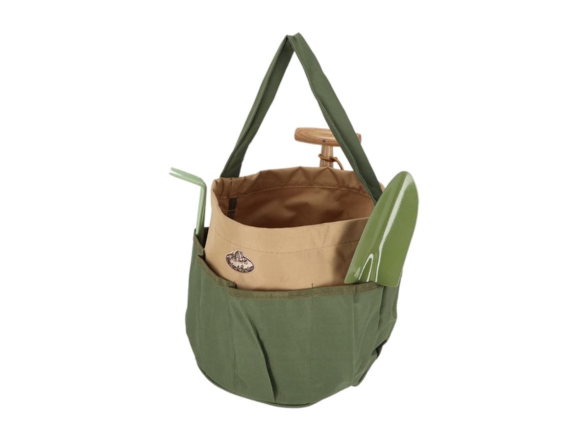 Canvas Round Tool Bag